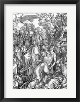The entombment of Christ, from 'The Great Passion' Fine Art Print