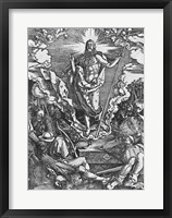 Resurrection, from 'The Great Passion' series, 1510 Framed Print