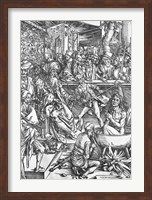 Scene from the Apocalypse, The martyrdom of St. John the Evangelist Fine Art Print