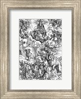Scene from the Apocalypse, The seven-headed and ten-horned dragon Fine Art Print