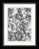 Scene from the Apocalypse, The seven-headed and ten-horned dragon Fine Art Print