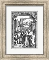The meeting of St. Anne and St. Joachim at the Golden Gate Fine Art Print