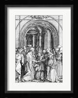 The marriage of the Virgin, from the 'Life of the Virgin' Fine Art Print