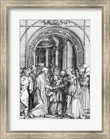The marriage of the Virgin, from the 'Life of the Virgin' Fine Art Print