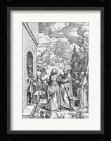 The Visitation, from the 'Life of the Virgin' series, c.1503 Fine Art Print