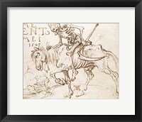 Death Riding, 1505 Fine Art Print