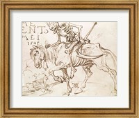 Death Riding, 1505 Fine Art Print