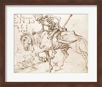 Death Riding, 1505 Fine Art Print