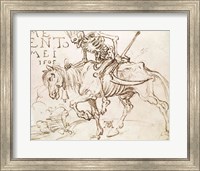 Death Riding, 1505 Fine Art Print