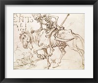 Death Riding, 1505 Fine Art Print