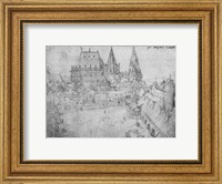 The Minster at Aachen, 1520 Fine Art Print