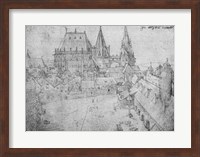 The Minster at Aachen, 1520 Fine Art Print