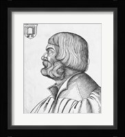 Self portrait, 1527 Fine Art Print