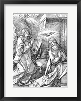 The Annunciation from the 'Small Passion' series, 1511 Fine Art Print