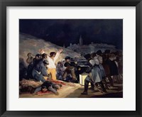 Execution of the Defenders of Madrid Fine Art Print