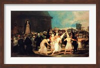 Procession of Flagellants, 1815-19 Fine Art Print