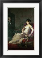 The Marquesa de Villafranca Painting her Husband, 1804 Fine Art Print