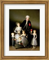 The Duke of Osuna and his Family, 1788 Fine Art Print