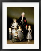 The Duke of Osuna and his Family, 1788 Fine Art Print