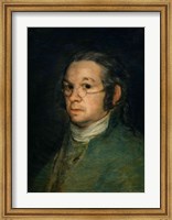 Self portrait with spectacles, c.1800 Fine Art Print