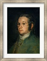 Self portrait with spectacles, c.1800 Fine Art Print