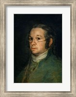 Self portrait with spectacles, c.1800 Fine Art Print