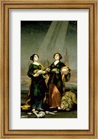 St. Justina and St. Rufina, 1817 Fine Art Print