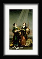 St. Justina and St. Rufina, 1817 Fine Art Print