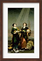 St. Justina and St. Rufina, 1817 Fine Art Print