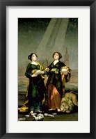 St. Justina and St. Rufina, 1817 Fine Art Print