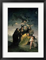 The Witches' Sabbath Framed Print