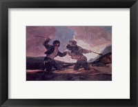Duel with Clubs Fine Art Print