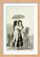 Couple with a Parasol Fine Art Print