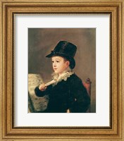 Portrait of Mariano Goya Fine Art Print
