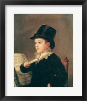 Portrait of Mariano Goya Fine Art Print