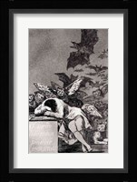 The Sleep of Reason Produces Monsters Fine Art Print