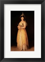 Portrait of Queen Maria Luisa Fine Art Print