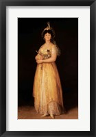 Portrait of Queen Maria Luisa Fine Art Print