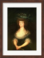 Portrait of Queen Maria Luisa - sitting Fine Art Print