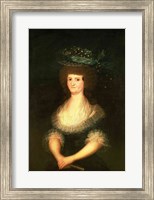 Portrait of Queen Maria Luisa - sitting Fine Art Print
