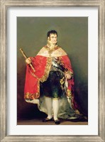 Portrait of Ferdinand VII Fine Art Print
