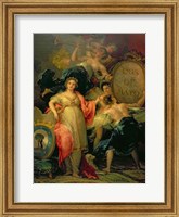 Allegory of the City of Madrid, 1810 Fine Art Print