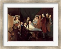 The Family of the Infante Don Luis de Borbon Fine Art Print