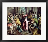 Christ Driving the Traders from the Temple, c.1600 Fine Art Print