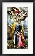 St. Joseph and the Christ Child Fine Art Print