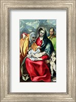 The Holy Family with St.Elizabeth Fine Art Print
