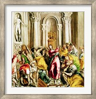 Jesus Driving the Merchants from the Temple Fine Art Print