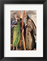 SS. Andrew and Francis of Assisi Fine Art Print