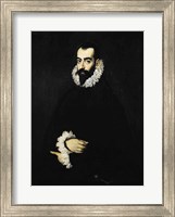 Portrait of Juan Alfonso de Pimentel y Herrera Fine Art Print
