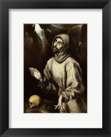 St. Francis of Assisi Receiving the Stigmata Fine Art Print
